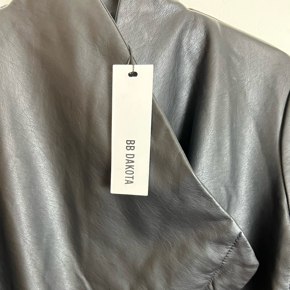DAKOTA Gabrielle Faux Leather Moto Jacket - Picture 7 of 16